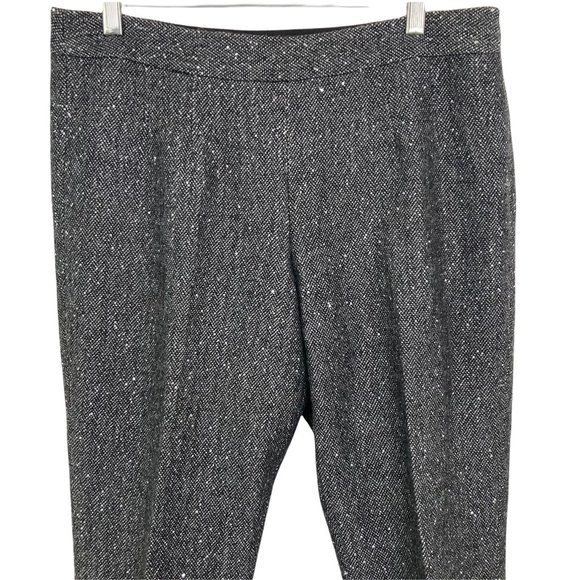 Talbots Petites Pants Wool Tweed Sequined Shimmer Womens Size 10P - Picture 6 of 11